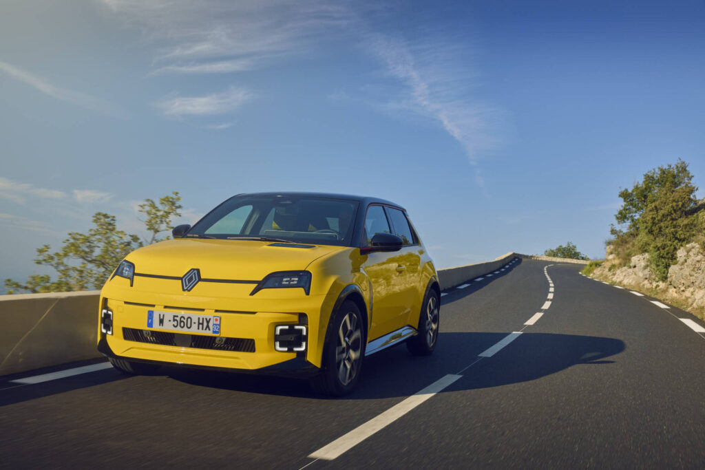 Elektroautos mit Wärmepumpe Renault 5