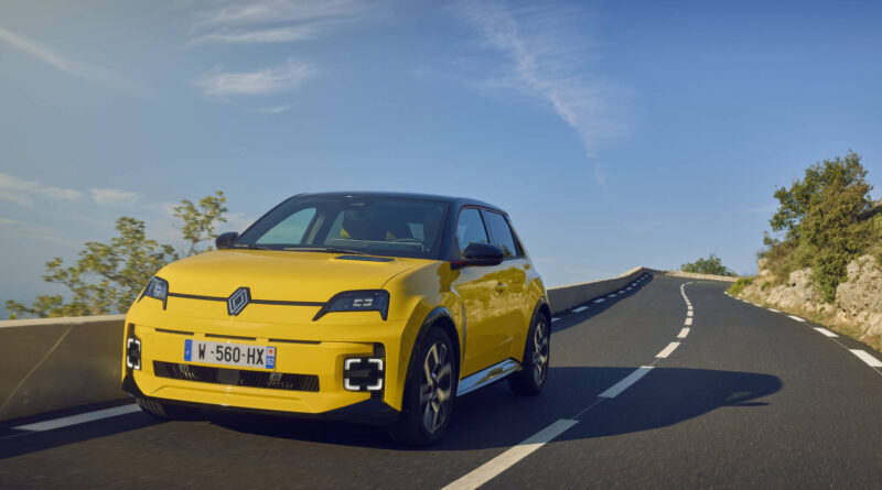 Elektroautos mit Wärmepumpe Renault 5