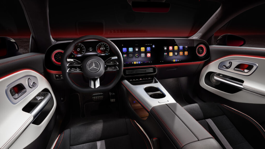 Mercedes CLA Elektro 2025 Innenraum