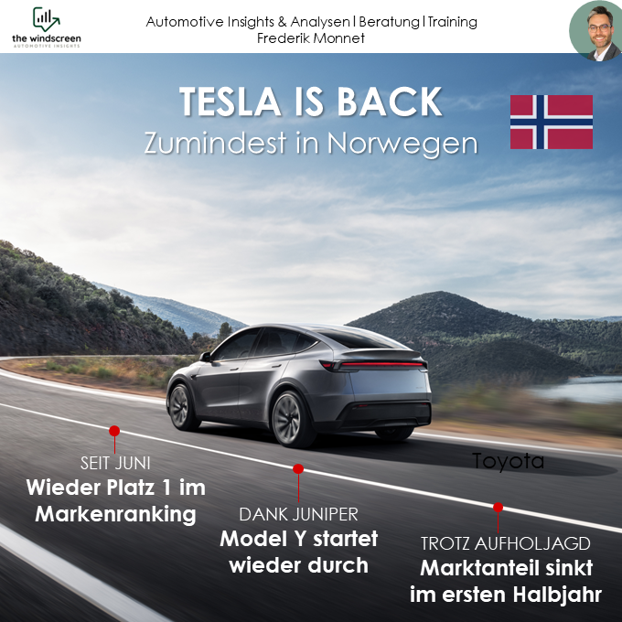 Norwegen Tesla