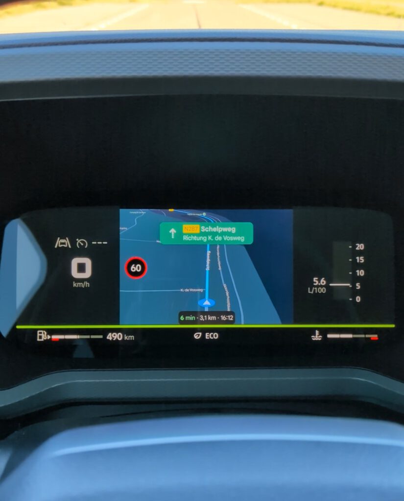 Dacia Bigster Tachodisplay 10 Zoll